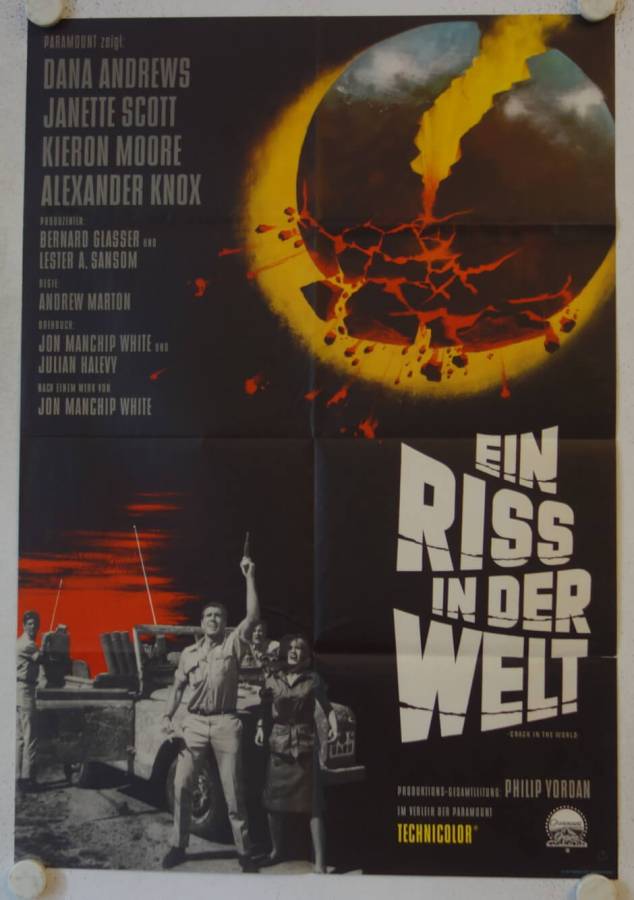 Crack in the World original release german movie poster